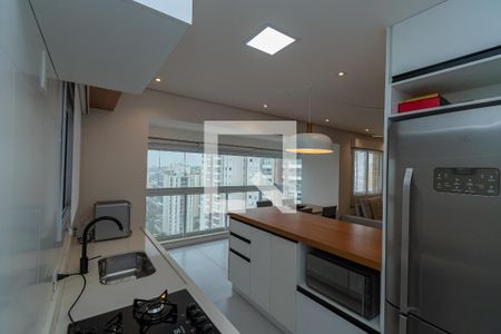 Cozinha de apartamento à venda com 2 quartos, 74m² em Parque Rural Fazenda Santa Cândida, Campinas