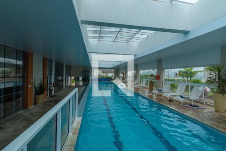 Area Comum - Piscina Coberta de apartamento à venda com 2 quartos, 74m² em Parque Rural Fazenda Santa Cândida, Campinas