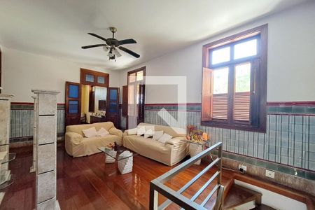 Sala de casa à venda com 5 quartos, 434m² em Riachuelo, Rio de Janeiro