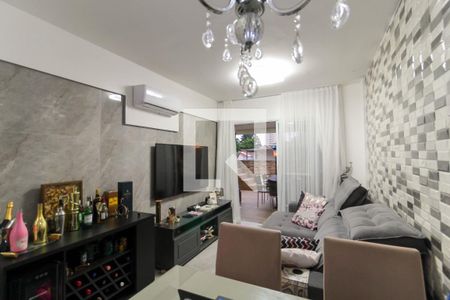 Sala de estar/Jantar de apartamento à venda com 2 quartos, 94m² em Vila Bertioga, São Paulo
