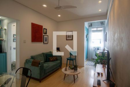 Sala de apartamento para alugar com 1 quarto, 36m² em Copacabana, Rio de Janeiro