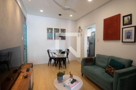 Sala de apartamento para alugar com 1 quarto, 36m² em Copacabana, Rio de Janeiro