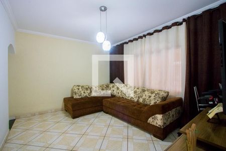 Casa 1 - Sala de casa à venda com 5 quartos, 199m² em Jardim Ipanema, Santo André