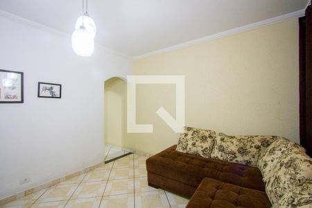 Casa 1 - Sala de casa à venda com 5 quartos, 199m² em Jardim Ipanema, Santo André