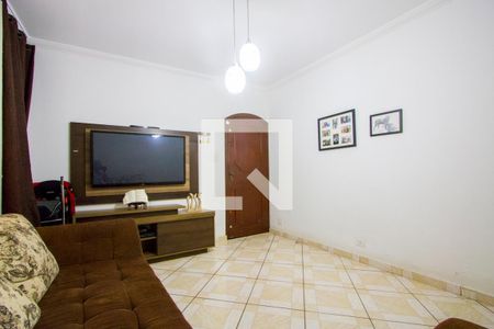 Casa 1 - Sala de casa à venda com 5 quartos, 199m² em Jardim Ipanema, Santo André