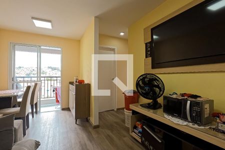 Sala de apartamento para alugar com 2 quartos, 48m² em Vila Galvão, Guarulhos