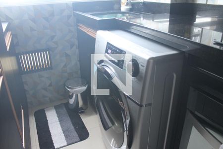 Área de Serviço de apartamento à venda com 2 quartos, 45m² em Jardim do Lago Continuação, Campinas