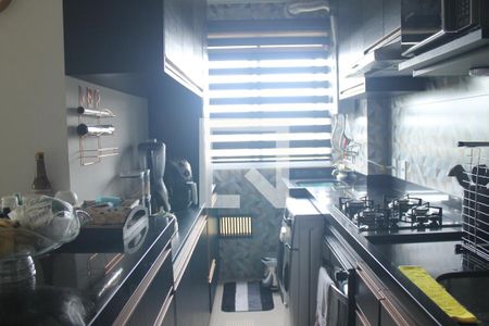 Cozinha de apartamento à venda com 2 quartos, 45m² em Jardim do Lago Continuação, Campinas