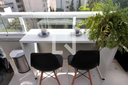 Studio à venda com 29m², 0 quarto e 1 vagaVaranda / Cozinha