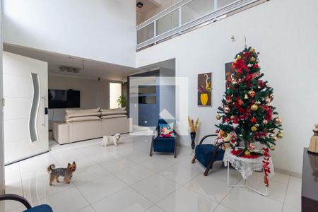 Sala de casa de condomínio para alugar com 5 quartos, 500m² em Parque dos Príncipes, São Paulo