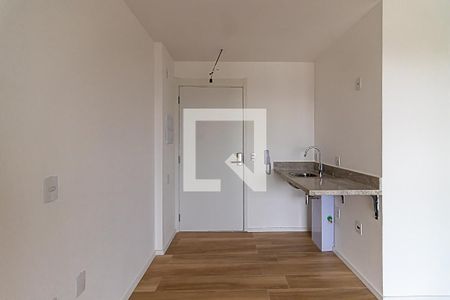 Sala/Cozinha/Quarto de apartamento para alugar com 1 quarto, 28m² em Vila Nova Conceição, São Paulo