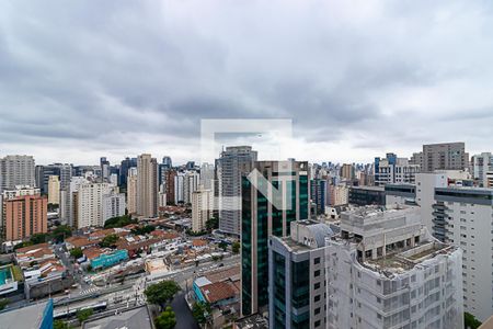 Varanda de apartamento para alugar com 1 quarto, 28m² em Vila Nova Conceição, São Paulo
