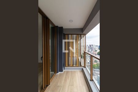 Varanda de apartamento para alugar com 1 quarto, 28m² em Vila Nova Conceição, São Paulo