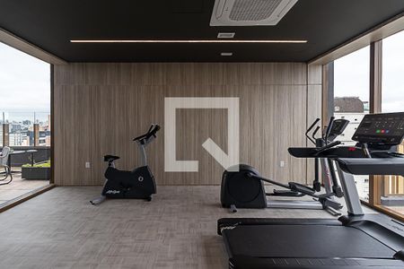 Área comum - Academia de apartamento para alugar com 1 quarto, 28m² em Vila Nova Conceição, São Paulo
