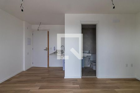 Sala/Cozinha/Quarto de apartamento para alugar com 1 quarto, 28m² em Vila Nova Conceição, São Paulo