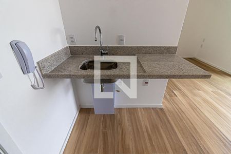 Sala/Cozinha/Quarto de apartamento para alugar com 1 quarto, 28m² em Vila Nova Conceição, São Paulo