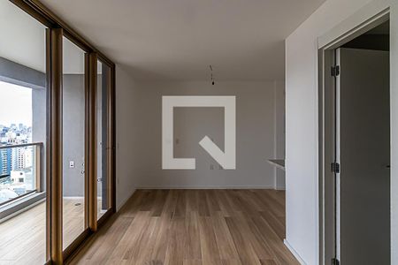 Sala/Cozinha/Quarto de apartamento para alugar com 1 quarto, 28m² em Vila Nova Conceição, São Paulo