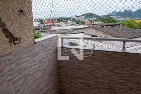 varanda de apartamento para alugar com 2 quartos, 55m² em Taquara, Rio de Janeiro