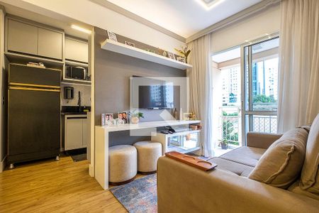 Sala de apartamento à venda com 2 quartos, 54m² em Pinheiros, São Paulo