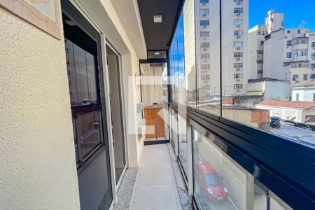 Varanda de apartamento para alugar com 1 quarto, 44m² em Centro, Rio de Janeiro