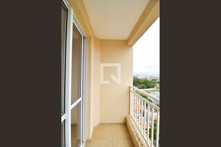 Varanda da Sala de apartamento para alugar com 3 quartos, 92m² em Jardim Utinga, Santo André