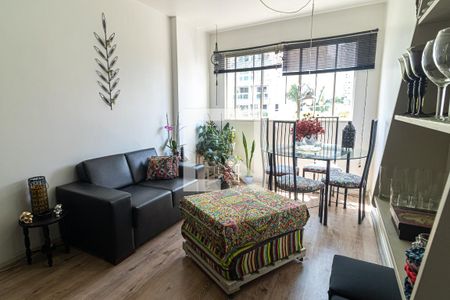 Sala de apartamento para alugar com 2 quartos, 59m² em Vila Romana, São Paulo