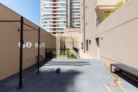 Apartamento para alugar com 29m², 1 quarto e sem vaga Apartamento para alugar com 29m², 1 quarto e sem vagaFitness externo