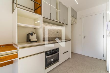 Cozinha de kitnet/studio para alugar com 1 quarto, 28m² em Paraíso, São Paulo