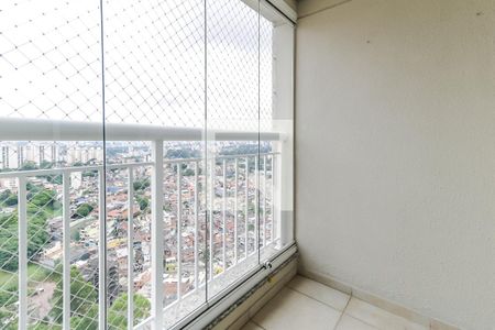 Varanda de apartamento à venda com 3 quartos, 74m² em Jardim Henriqueta, Taboão da Serra