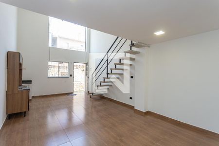 Casa para alugar com 54m², 1 quarto e sem vagaSala com cozinha integrada