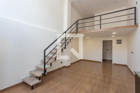 Casa para alugar com 54m², 1 quarto e sem vagaSala com cozinha integrada