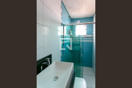 Banheiro da Suíte de casa à venda com 2 quartos, 86m² em Santa Amelia, Belo Horizonte