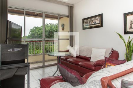 Sala de apartamento para alugar com 2 quartos, 80m² em Jardim Enseada, Guarujá