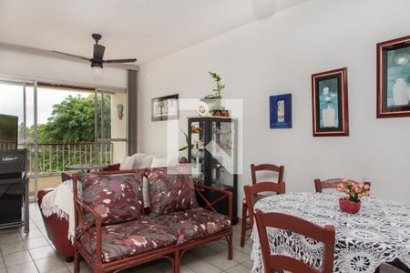 Sala de apartamento para alugar com 2 quartos, 80m² em Jardim Enseada, Guarujá