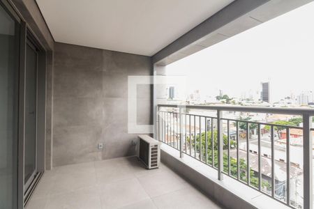 Varanda  de kitnet/studio para alugar com 1 quarto, 35m² em Cidade Mãe do Céu, São Paulo