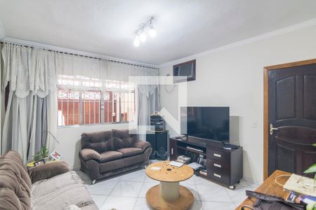 Sala de Estar de casa à venda com 2 quartos, 137m² em Condomínio Maracanã, Santo André