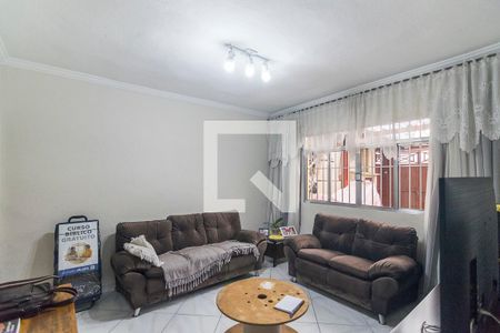 Sala de Estar de casa à venda com 2 quartos, 137m² em Condomínio Maracanã, Santo André