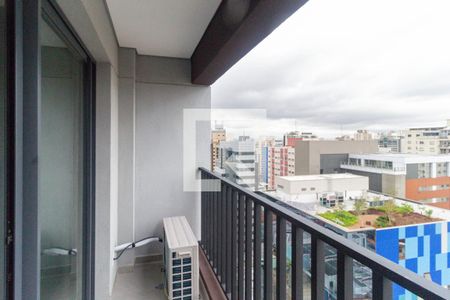 Studio para alugar com 28m², 1 quarto e sem vagaVaranda