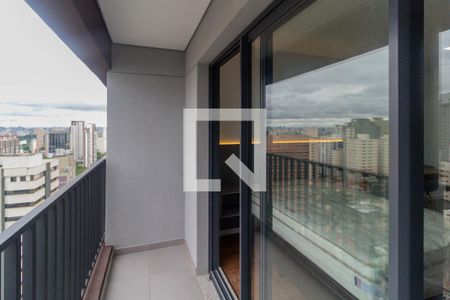 Studio para alugar com 28m², 1 quarto e sem vagaVaranda
