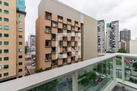 Varanda de apartamento para alugar com 1 quarto, 50m² em Vila Olímpia, São Paulo