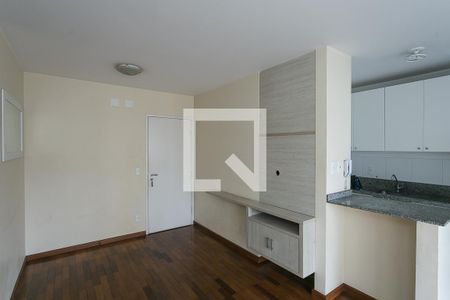 Sala de apartamento para alugar com 1 quarto, 38m² em Super Quadra Morumbi, São Paulo