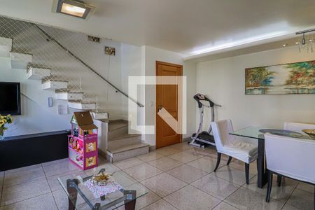Sala de apartamento à venda com 4 quartos, 265m² em Funcionários, Belo Horizonte