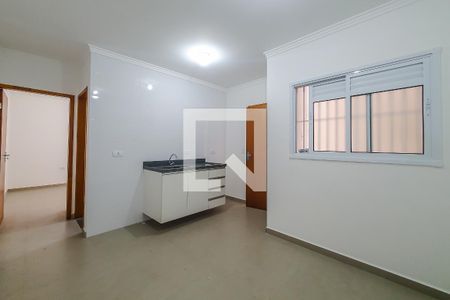 Sala/cozinha
 de apartamento para alugar com 1 quarto, 28m² em Ipiranga, São Paulo