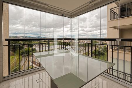 Varanda de kitnet/studio para alugar com 1 quarto, 38m² em Jardim Flor da Montanha, Guarulhos