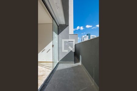 Varanda de apartamento à venda com 3 quartos, 101m² em Caiçara-adelaide, Belo Horizonte