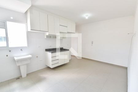Sala/Cozinha de apartamento para alugar com 1 quarto, 34m² em Ipiranga, São Paulo