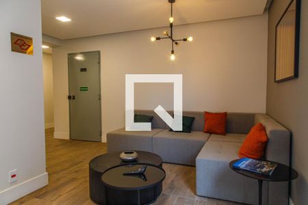 Apartamento para alugar com 36m², 2 quartos e sem vaga Apartamento para alugar com 36m², 2 quartos e sem vagaHall social