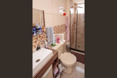 Banheiro de apartamento à venda com 1 quarto, 43m² em Cascadura, Rio de Janeiro
