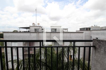 Vista da  Sala de apartamento para alugar com 2 quartos, 54m² em Vila Terron, Sorocaba