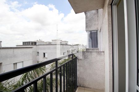 Varanda da Sala de apartamento para alugar com 2 quartos, 54m² em Vila Terron, Sorocaba
